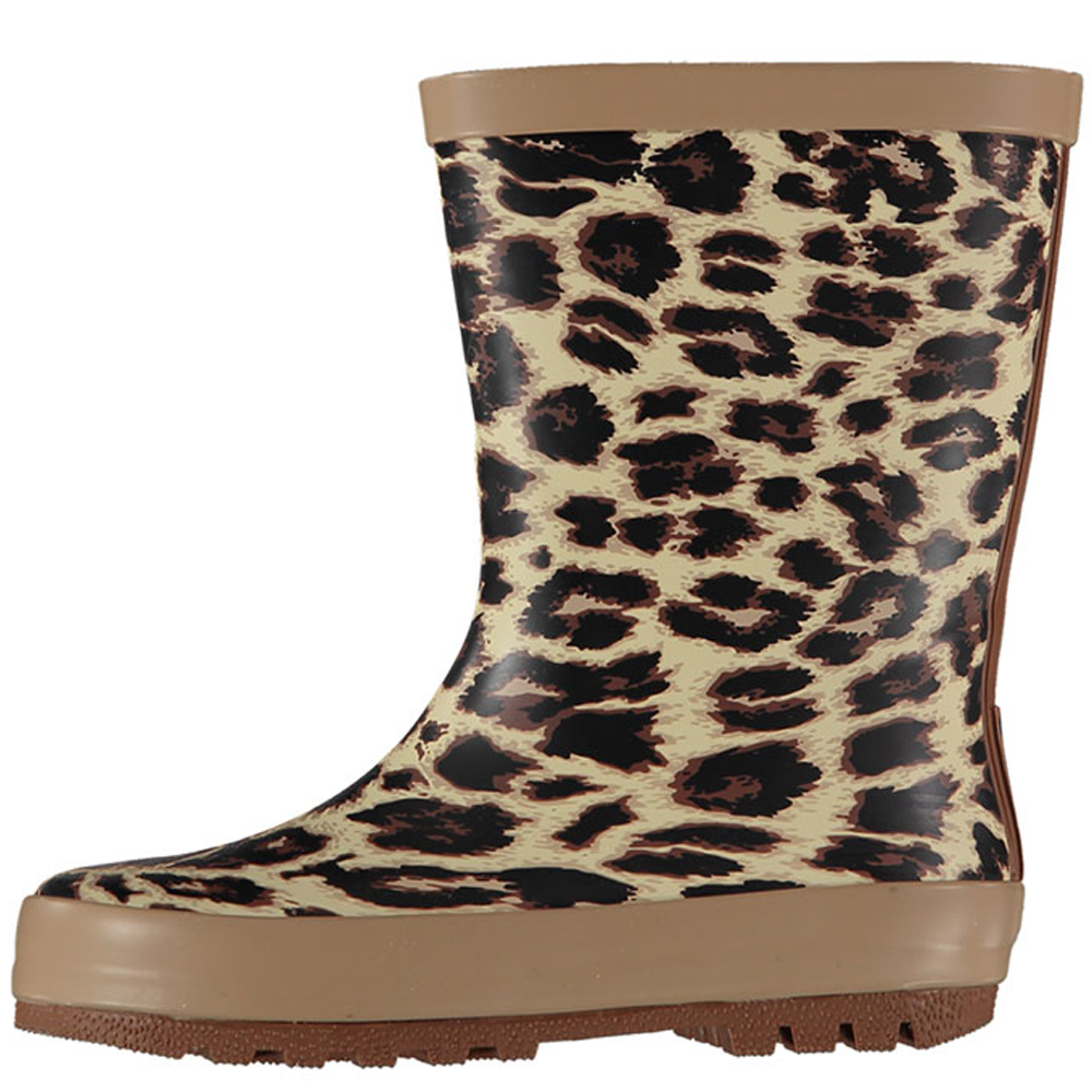 XQ Kinder Regenlaarzen Printed Panter Print-25/26