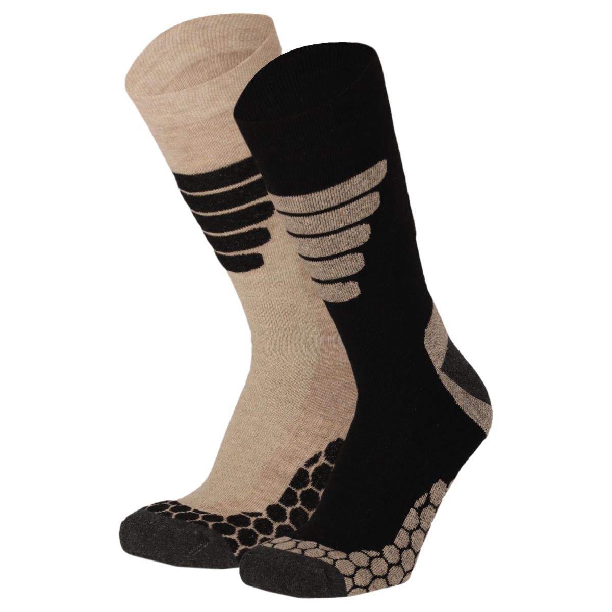 Xtreme Wandelsokken 2-pack Multi Beige-39/42