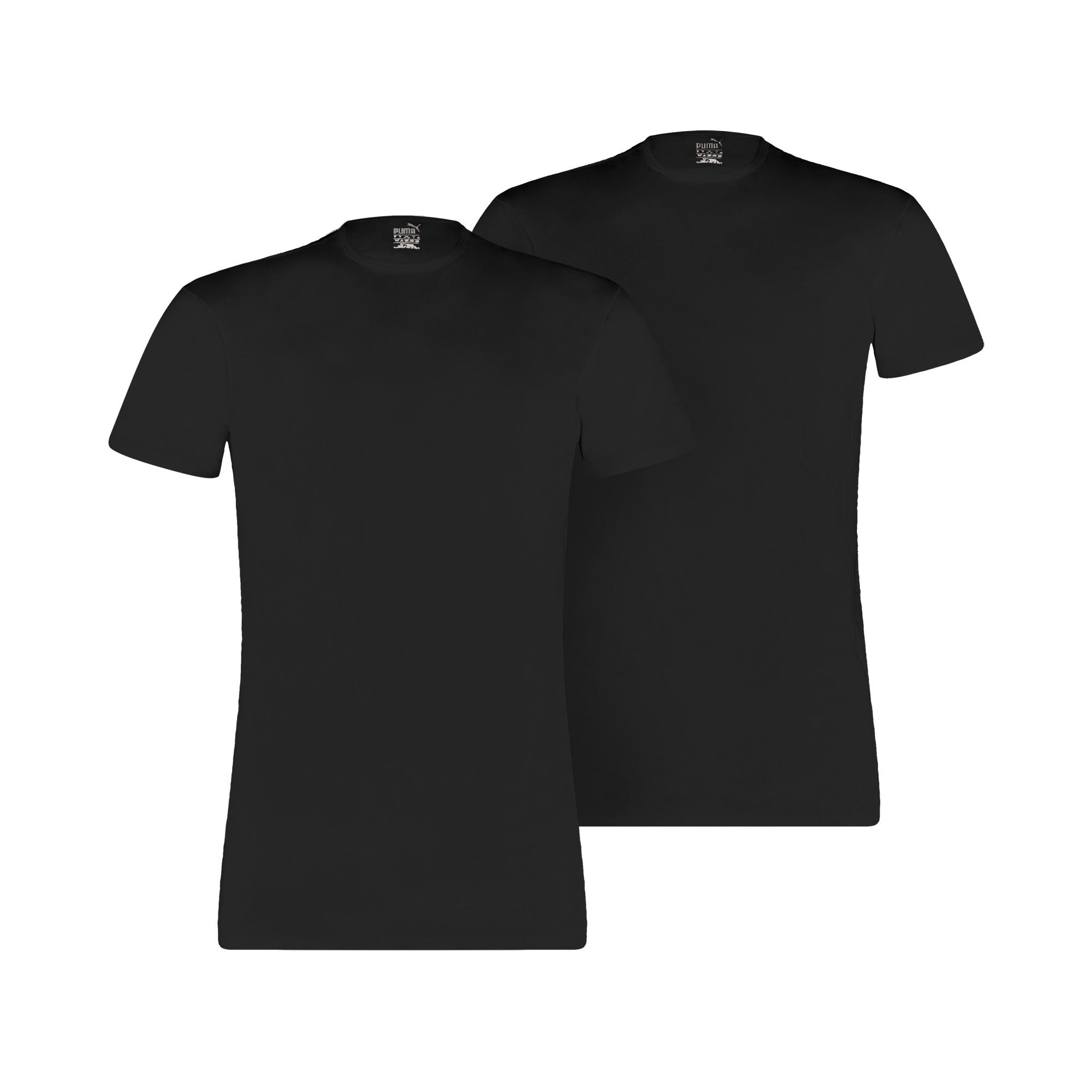 Puma 2-pack Crew-Neck T-shirt Black-M