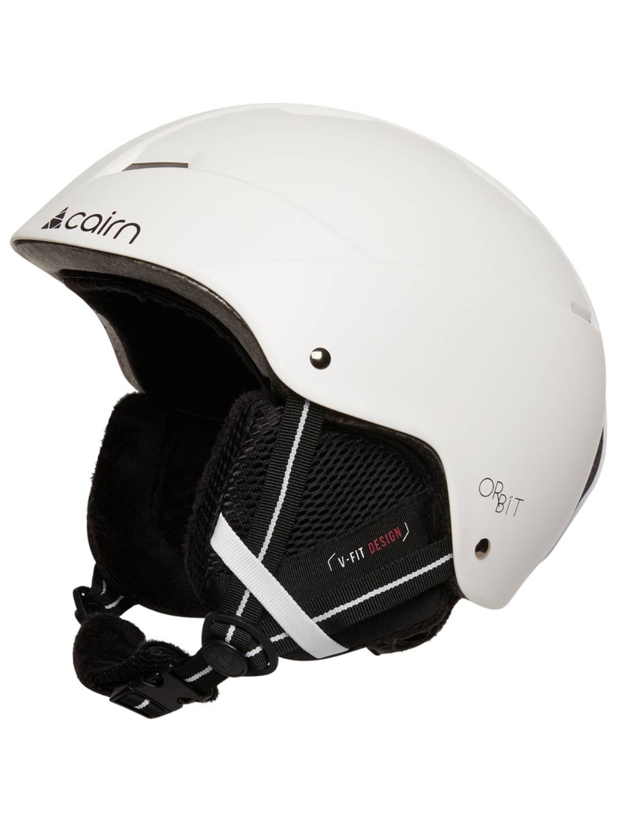 Cairn Skihelm Orbit Mat White-59/60