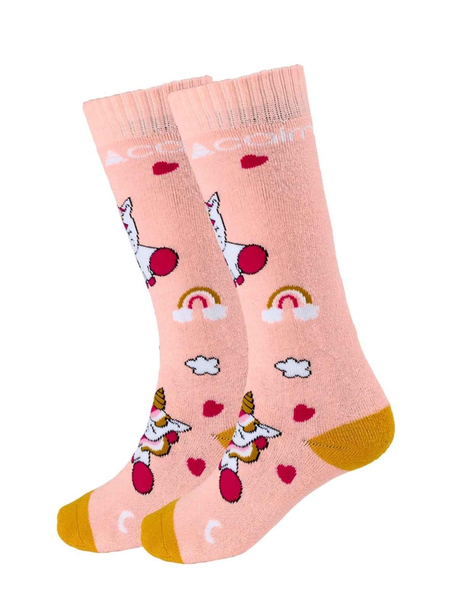 Cairn Skisokken Kinderen 2-pack Powder Unicorn-35/38