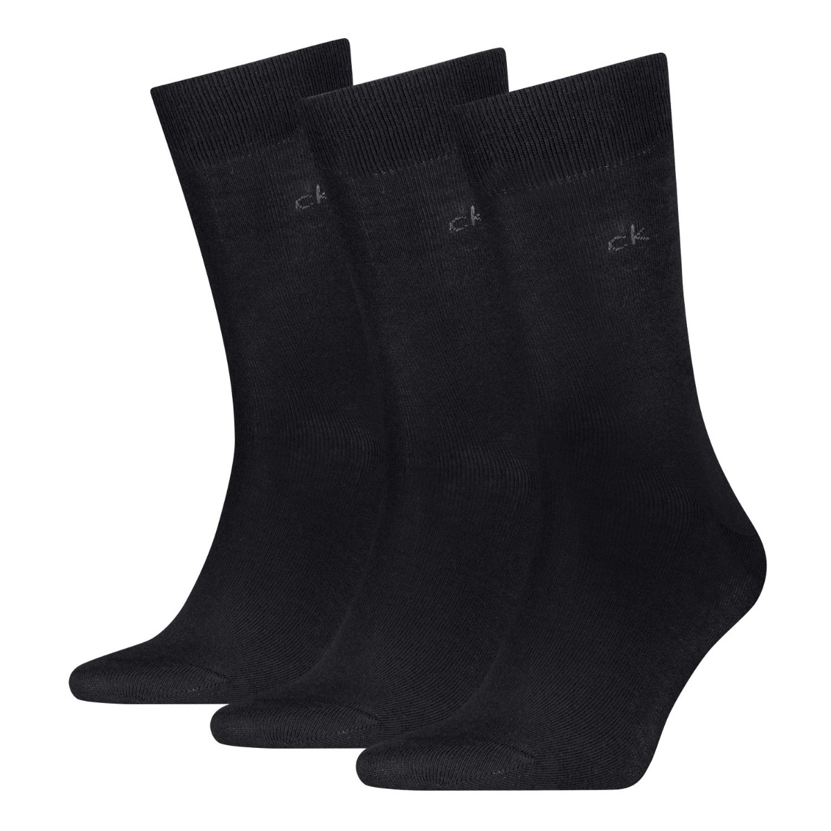 Calvin Klein Sokken Heren Classic 3-pack Zwart-39/42