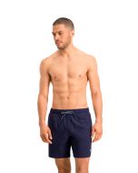 Puma Zwembroek Mannen Middel Lang Navy model voorkant
