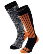 Poederbaas Skisokken 2-pack Oranje