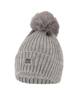Heatkeeper Thermo Muts met Pompon Dames Grey