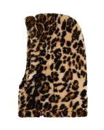 Poederbaas Balaclava Dames Fluffy Panterprint