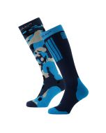 Poederbaas Skisokken 2-pack Camo Navy