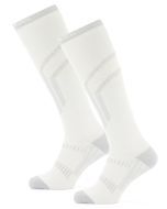 Poederbaas Skisokken Lightweight 2-pack Wit