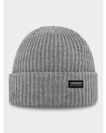 Poederbaas Muts Royal Rib Beanie Grijs