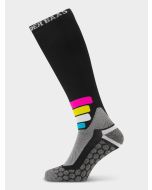 Poederbaas Skisokken Compressie Technical Pro Merino Zwart 