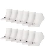 Puma Sneakersokken Plain 12-pack Wit