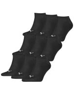 Puma Sneakersokken zwart 9 paar