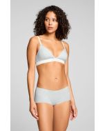 Puma Dames Mini Shorts Invisible Cotton 2-pack Light Grey Melange