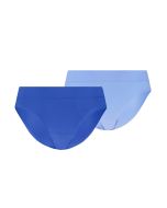 Puma Dames Sport Briefs 3D Knit 2-pack Blauw