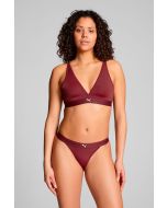 Puma Dames Sport Tanga String 2-pack Burgundy