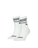 Puma Sokken Short Crew New Heritage 2-pack Wit / Zwart