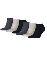 Puma Sneakersokken Plain 6-pack Navy / Grey / Nightshadow Blue