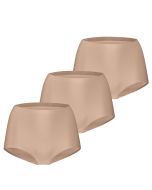 Ten Cate Secrets High Waist Slip 3-pack Walnut