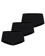 Ten Cate Secrets Midi Slip 3-pack Zwart