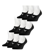 Puma Footies 9-pack Unisex Zwart