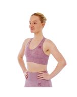 Xtreme Sportswear Sporttop Dames Roze op model voorkant