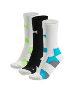 Xtreme Fietssokken Crew 3-pack Multi White
