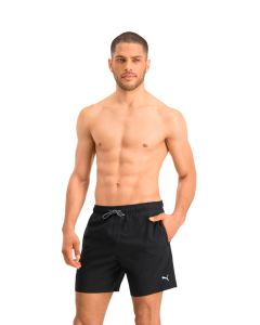Puma Zwembroek Mannen Middel Lang Zwart