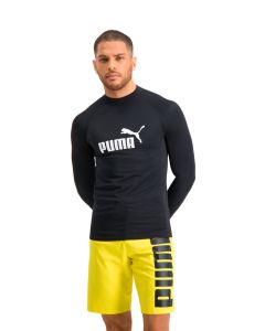 Puma Long Sleeve Rash Guard Heren Zwart