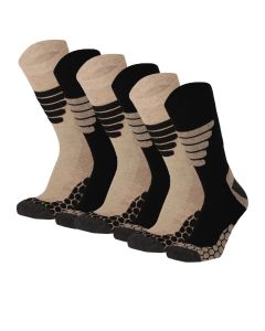 Xtreme Wandelsokken 6-pack Multi Beige