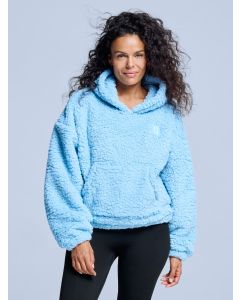 Poederbaas Fluffy Hoodie Dames Four Seasons Ice Blue