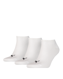 Puma sokken invisible wit 3-pack