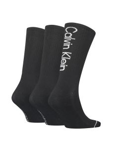 Calvin Klein Heren Sokken Athleisure 3-pack Zwart