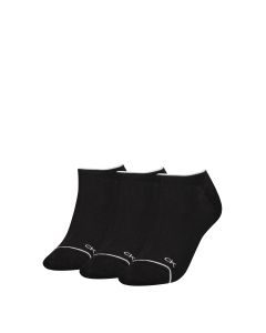 Calvin Klein Dames Sneakersokken 3-pack Zwart