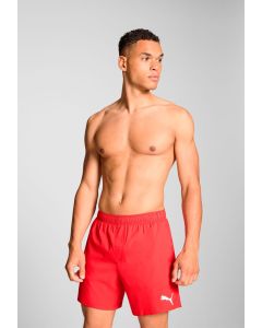 Puma Zwembroek Heren Mid Shorts Rood