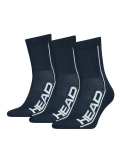 HEAD Sokken Performance Short Crew 3-pack Navy