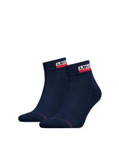 Levis Mid Cut Sprtwr Logo Dress Blues 2-Pack