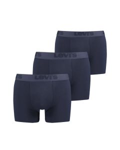 Levi's Men Premium Boxer Brief Navy 3-Pack