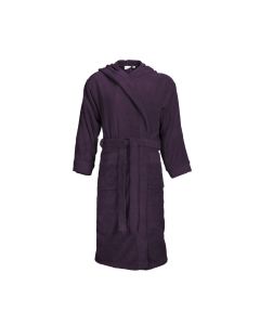 The One Classic Badjas met capuchon 420 gram Plum