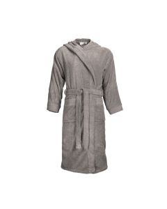 The One Classic Badjas met capuchon 420 gram Taupe