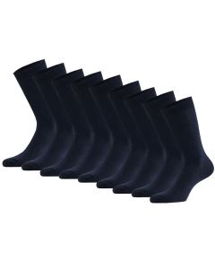 Apollo Bamboe Sokken Hoog Basic Bamboo Navy 9 paar