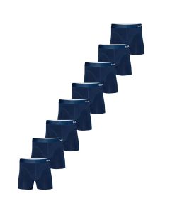 Apollo Heren Bamboe Boxershorts Basic Bamboo Navy 8-pack
