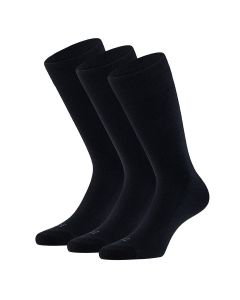 Apollo Merinowollen Sokken Badstof Zool 3-pack Navy