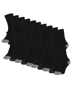 Apollo Werksokken 20-pack Zwart