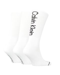 Calvin Klein Heren Sokken Athleisure 3-pack Wit