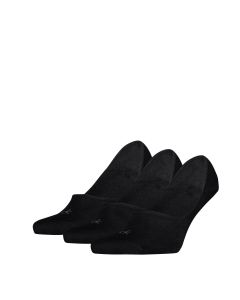 Calvin Klein Footies Heren Mid Cut 3-pack Zwart