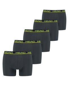Head Boxershorts 5-pack Phantom / Lime Punch
