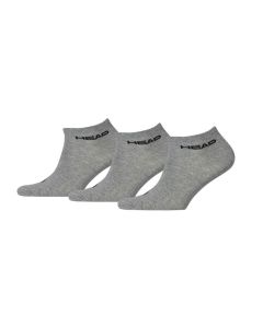 Head 3-pack Unisex Sneaker Sock Grey