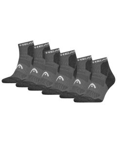 HEAD Wandelsokken All Climates Hiking Quarter 6-pack Grijs