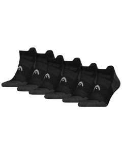 HEAD Wandelsokken All Climates Hiking Sneaker 6-pack Zwart