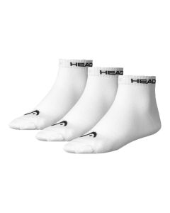 Head Sokken Quarter White 3-pack